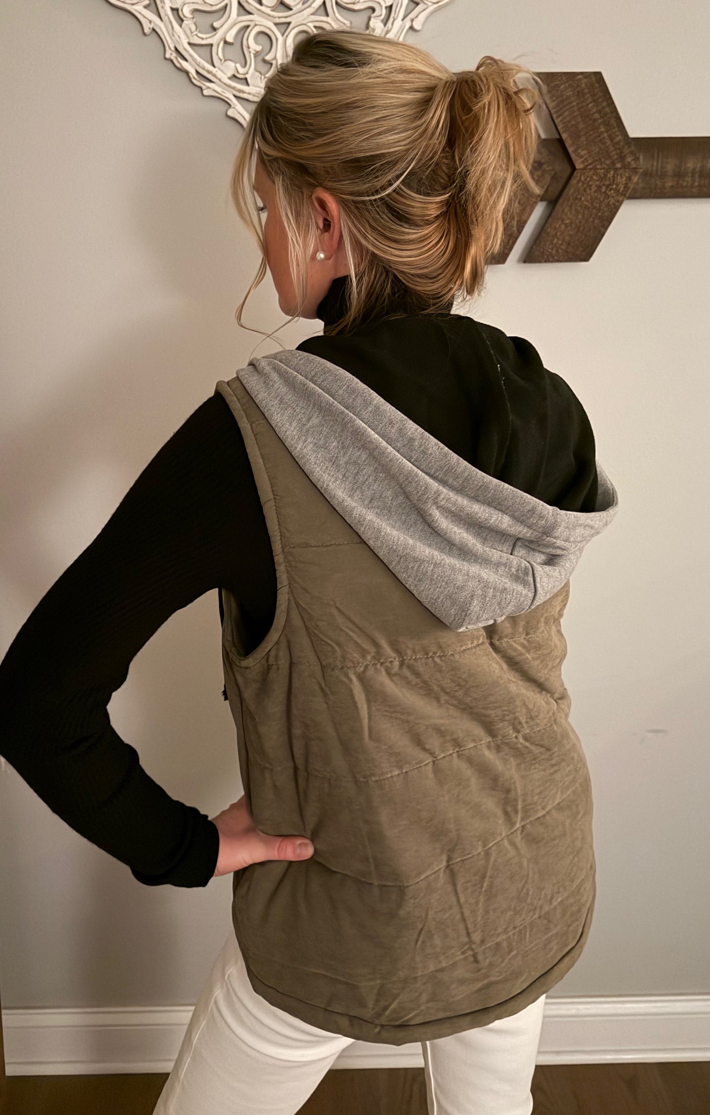 The "Rory" Vest with Hood