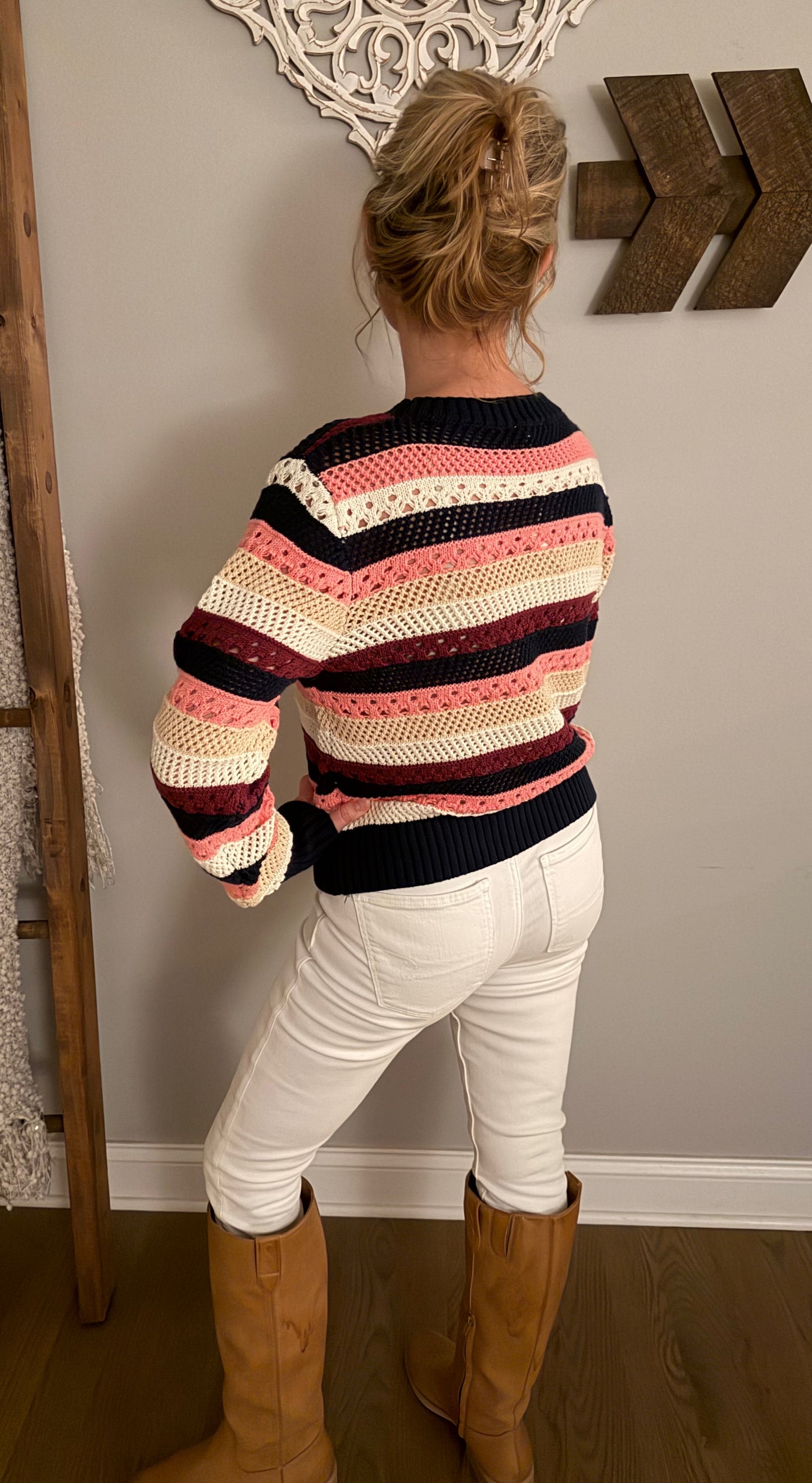 The "Mauve" Crew Neck Sweater