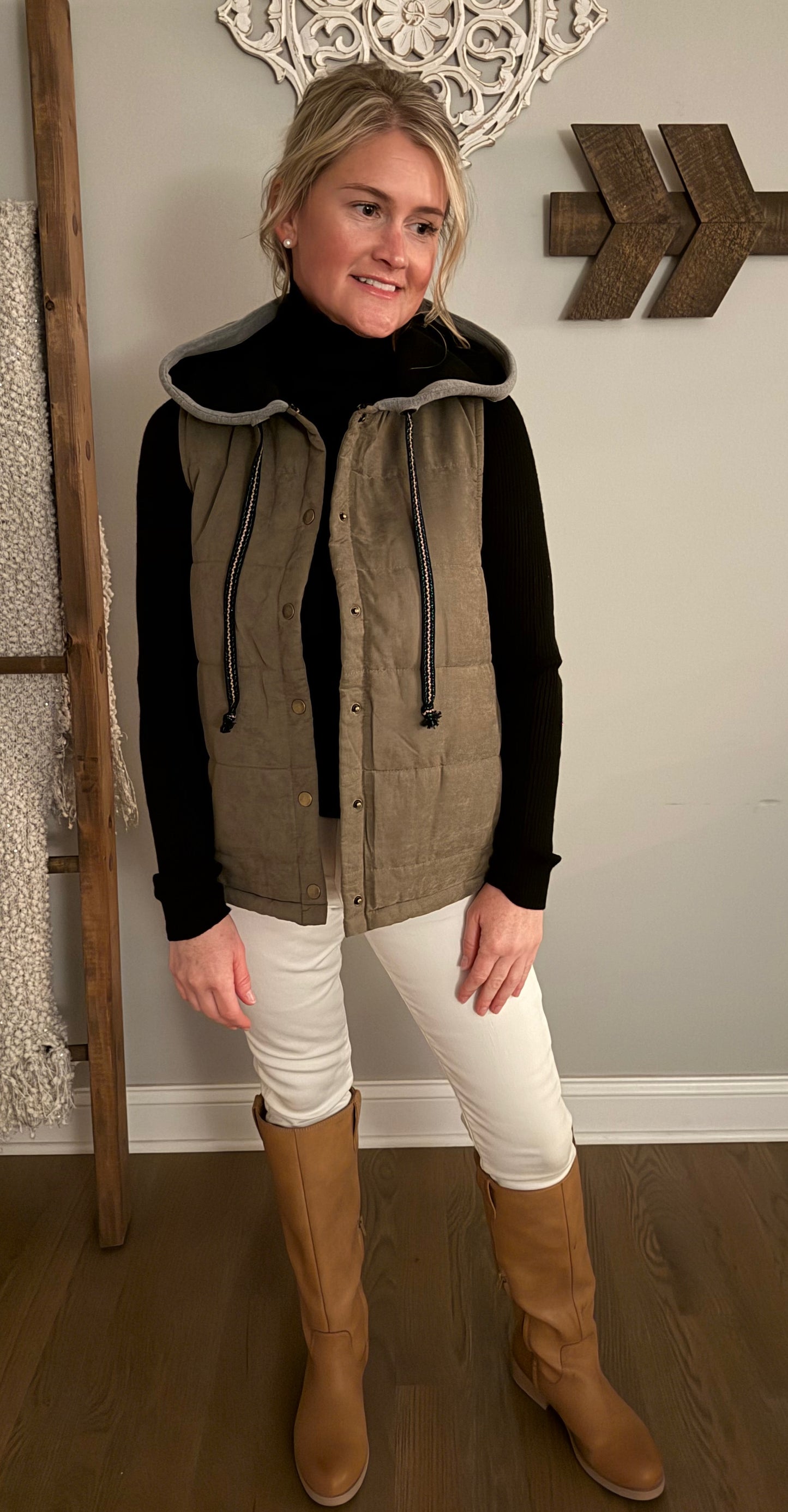 The "Rory" Vest with Hood