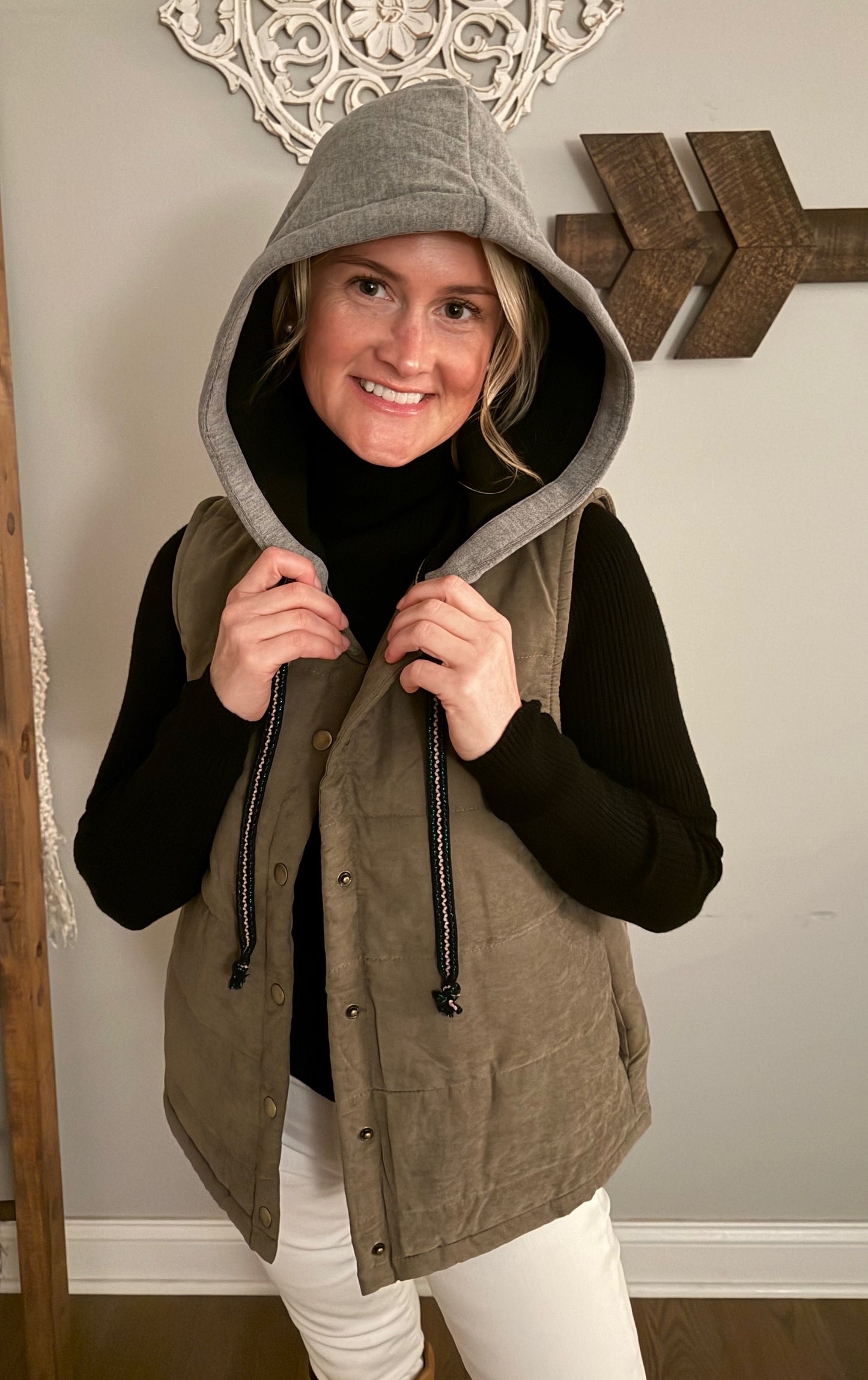 The "Rory" Vest with Hood