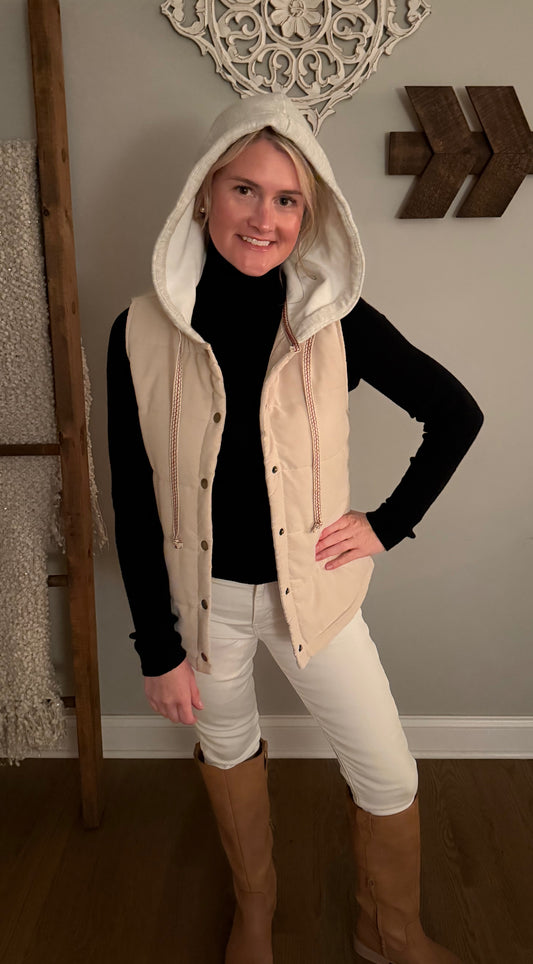 The "Rory" Vest with Hood
