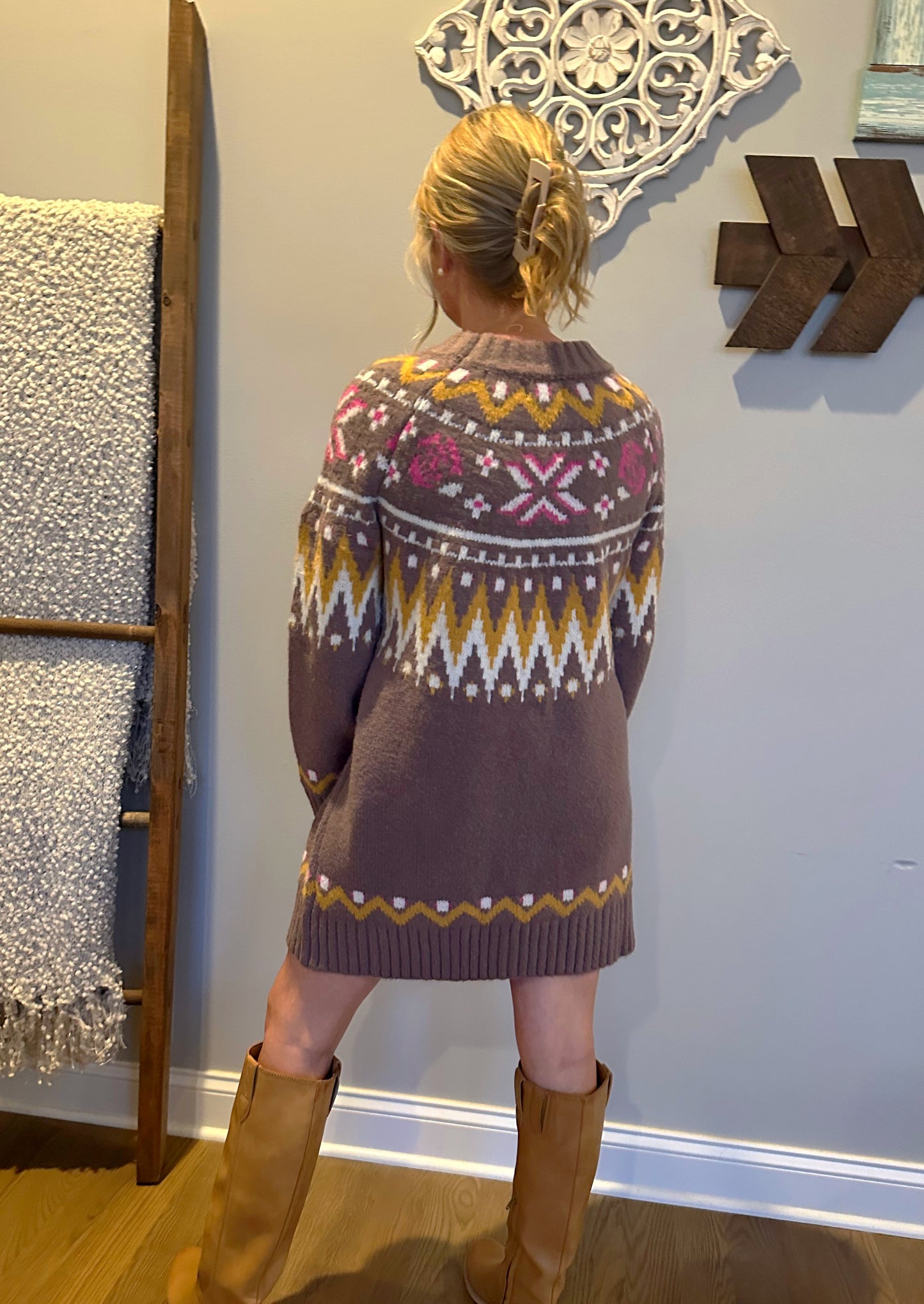 The "Sienna" Isle Sweater Dress